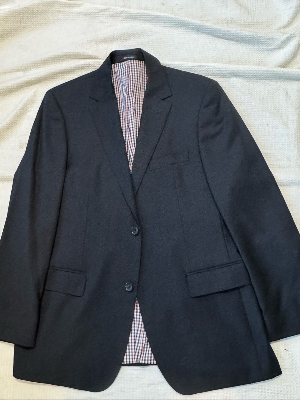 Hugo Boss Classic Men's Black Blazer - Tailored Two-Button Jacket